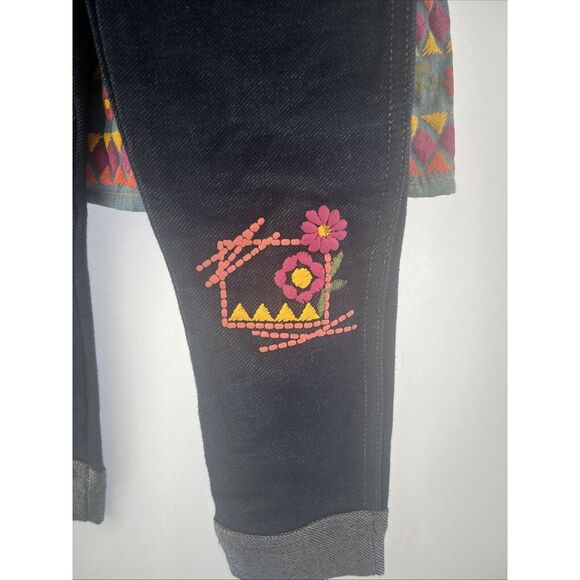 Little Lass Girls Infant Toddler 24 Month Western Denim 2 Piece Outfit‎ NEW - Picture 7 of 8